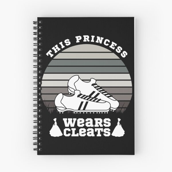 Item preview, This Princess Wears Cleats Fitted Scoop T-Shirt designed and sold by janlzmaude.