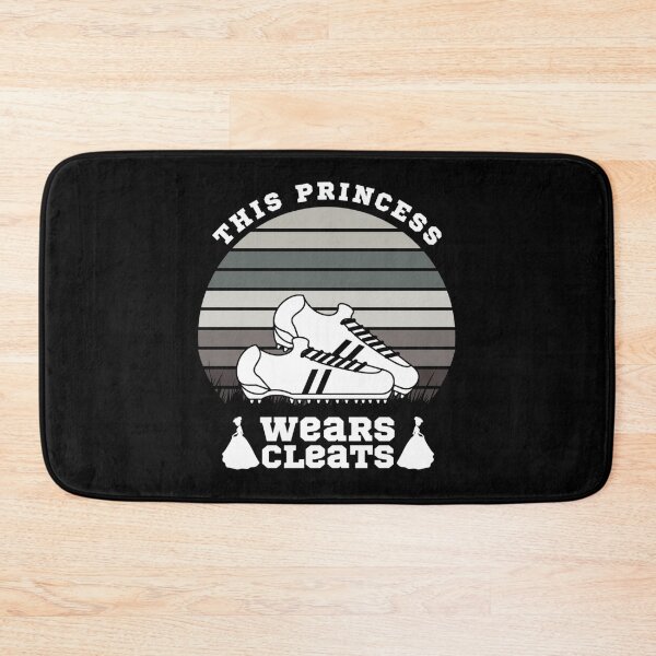 Item preview, This Princess Wears Cleats Fitted Scoop T-Shirt designed and sold by janlzmaude.
