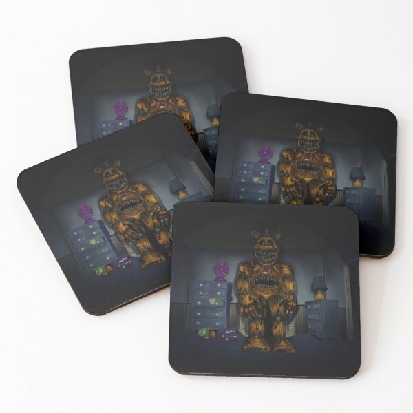 Item preview, Nightmare fredbear artwork  designed and sold by OliviaDrawsss.