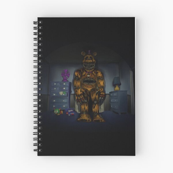 Item preview, Nightmare fredbear artwork  designed and sold by OliviaDrawsss.