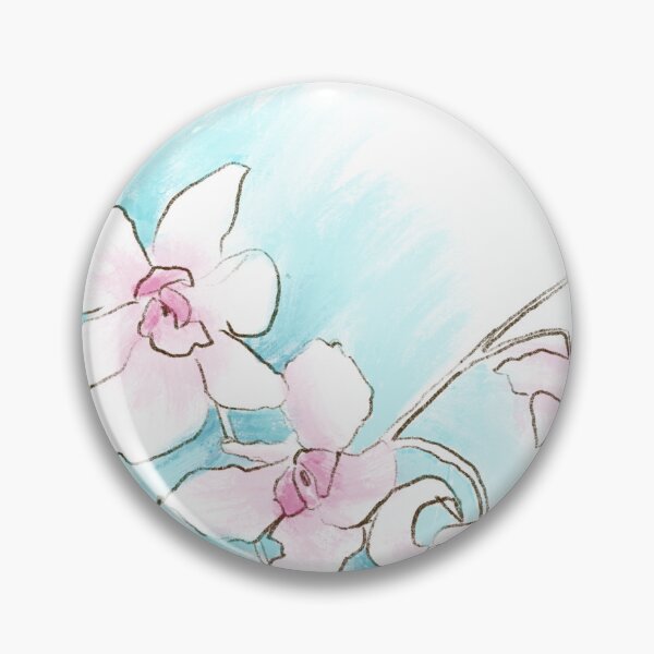 Item preview, White and pink orchids designed and sold by yianling.