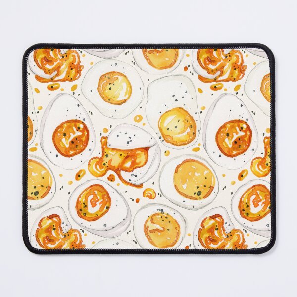 Item preview, Cooked Eggs Watercolor designed and sold by Paisley Yazel.