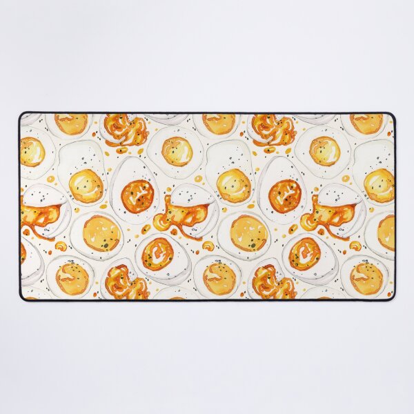 Item preview, Cooked Eggs Watercolor designed and sold by Paisley Yazel.