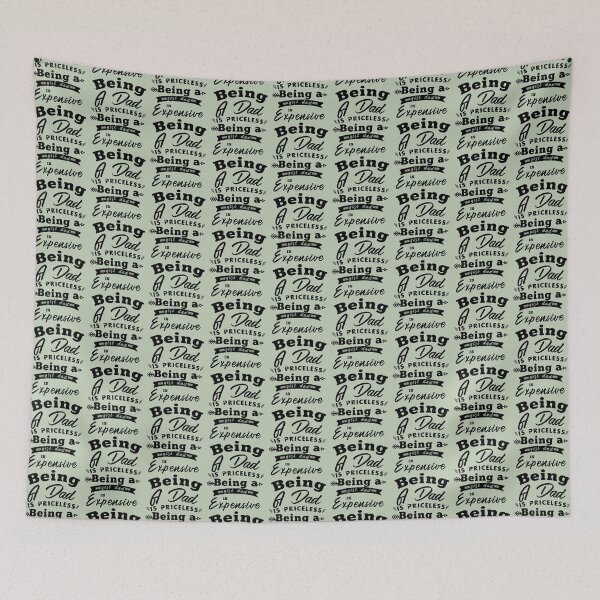 Item preview, Being A Dad Is Priceless Being A Girl Dad Is Expensive               designed and sold by Subero-design.