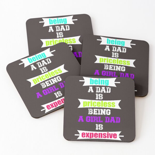 Item preview, being a dad is priceless being a girl dad is expensive            designed and sold by Subero-design.