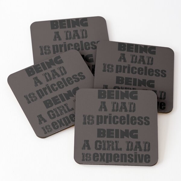 Item preview, being a dad is priceless being a girl dad is expensive         designed and sold by Subero-design.