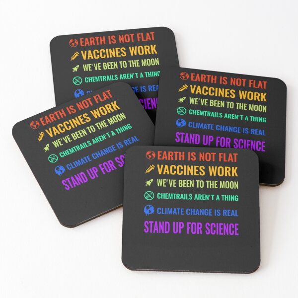 Item preview, Earth is not flat! Vaccines work! We&x27;ve been to the moon! Chemtrails aren&x27; designed and sold by cnauq.