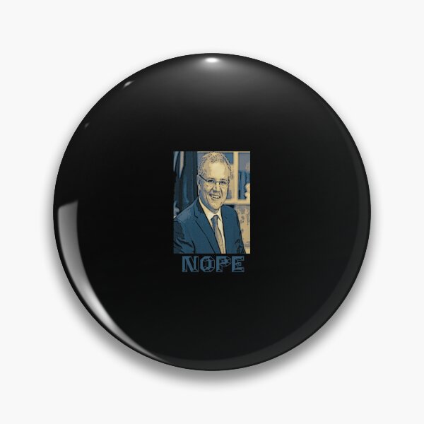 Item preview, Scott Morrison - Nope - Australian Political Designs for the 2022 Federal Election - VOTE NO TO SCOM designed and sold by florekleckm.