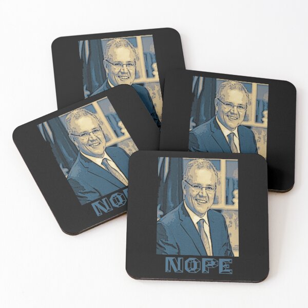 Item preview, Scott Morrison - Nope - Australian Political Designs for the 2022 Federal Election - VOTE NO TO SCOM designed and sold by florekleckm.
