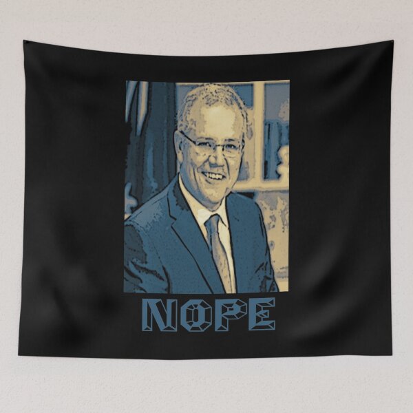 Item preview, Scott Morrison - Nope - Australian Political Designs for the 2022 Federal Election - VOTE NO TO SCOM designed and sold by florekleckm.