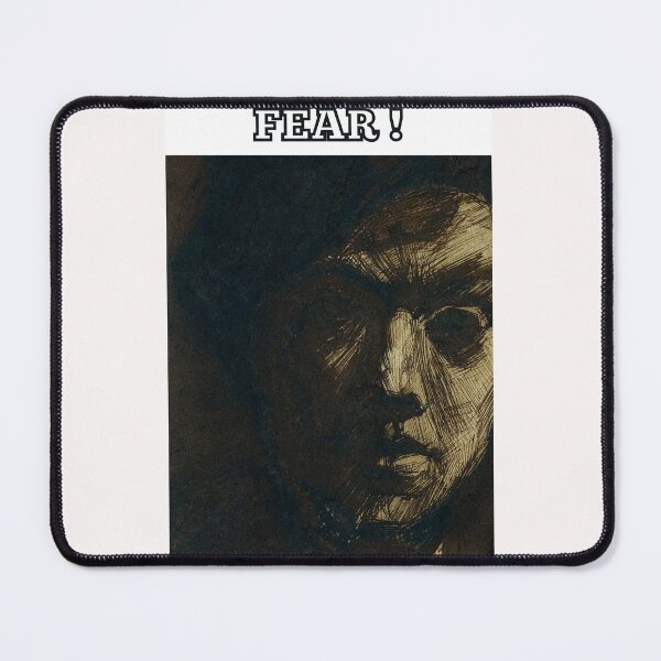 Item preview, FEAR (Self–portrait of the painter Jan Toorop 1880) designed and sold by Ily9.