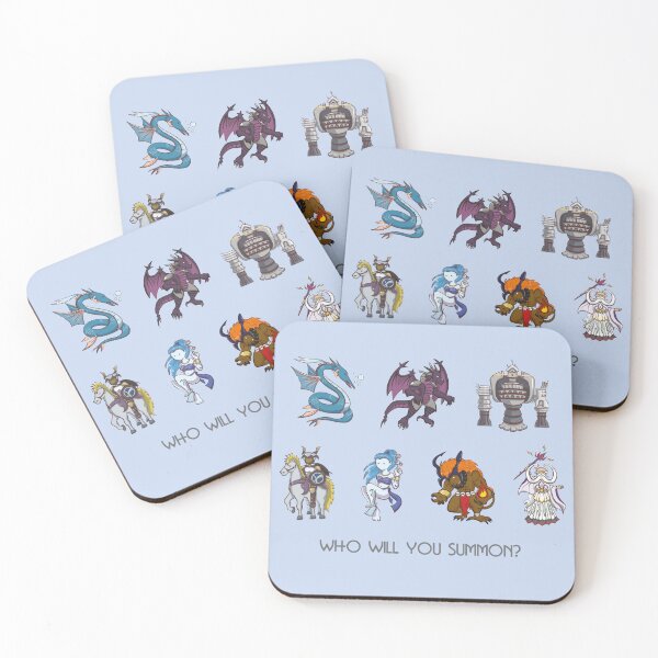 Item preview, Chibi FF Summons designed and sold by littlebearart.