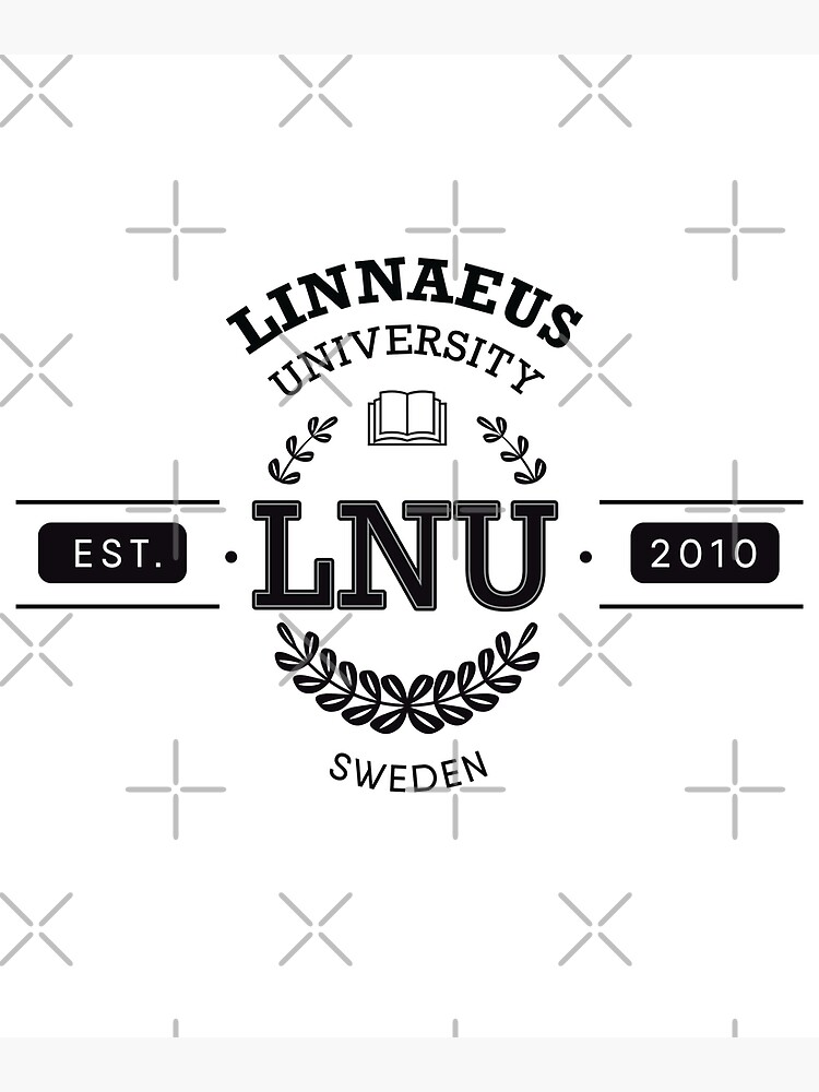 "Linnaeus University (LNU)" Poster for Sale by artadon Redbubble