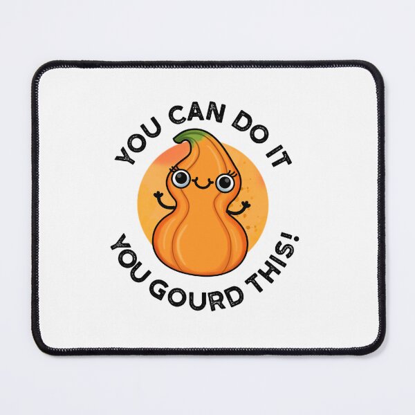 Item preview, You Can Do It You Gourd This Funny Veggie Puns  designed and sold by punnybone.
