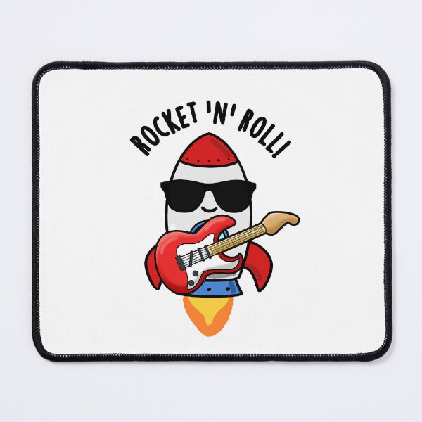 Item preview, Rocket And Roll Funny Rocket Puns  designed and sold by punnybone.