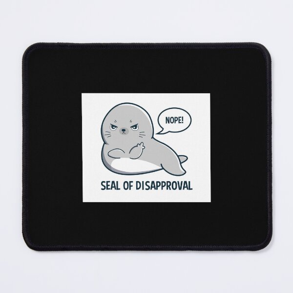 Item preview, Seal of Disapproval Poster designed and sold by florekleckm.