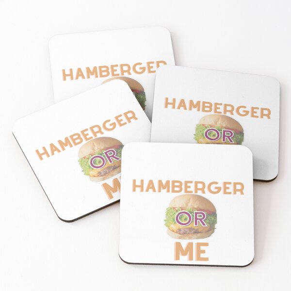 Item preview, Hamberger or me for your choose to eat shirt designed and sold by Ravivan.