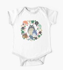 My Neighbor Totoro Wreath - Anime, Catbus, Soot Sprite, Blue Totoro, White Totoro, Mustard, Ochre, Umbrella, Manga, Hayao Miyazaki, Studio Ghibl One Piece - Short Sleeve