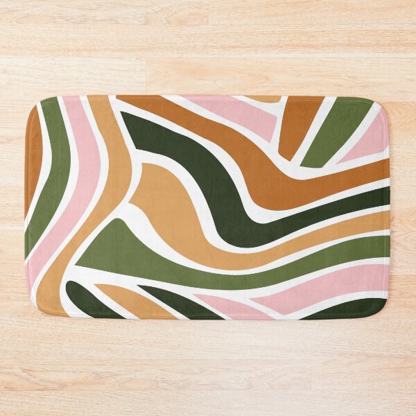 Item preview, Wavy Lines Pattern - Pet Mat designed and sold by JustCreate2016.