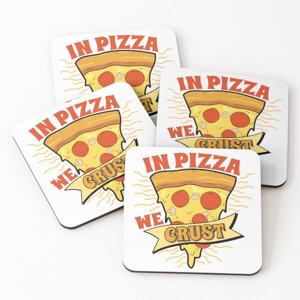 Item preview, Red In pizza we crust designed and sold by Vladan Seva.