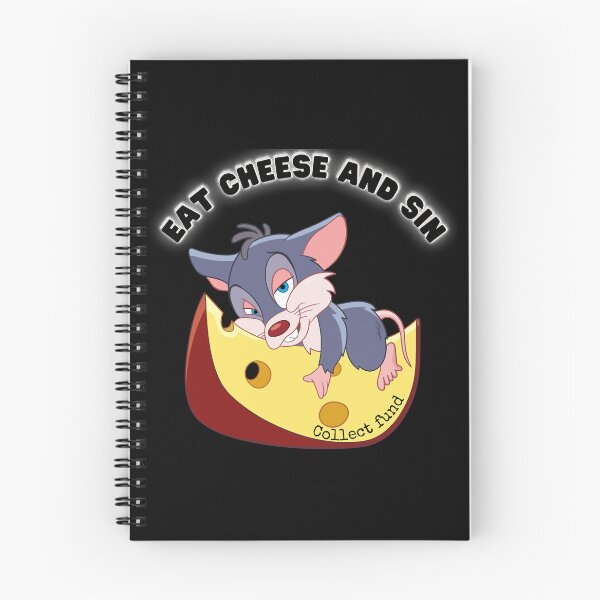 Item preview, Eat cheese and sin collect fund funny mouse designed and sold by MakebyTHs.