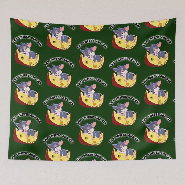 Item preview, Eat cheese and sin collect fund funny mouse designed and sold by MakebyTHs.