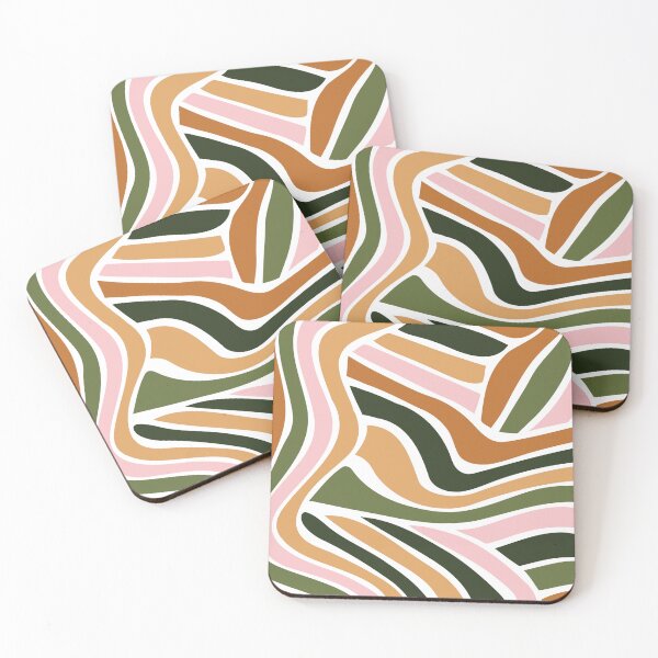 Item preview, Wavy Lines Pattern - Pet Mat designed and sold by JustCreate2016.