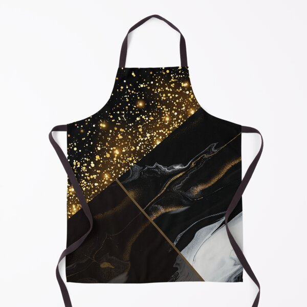 Item preview, modern black and gold luxury marble pattern designed and sold by Beeroclock.