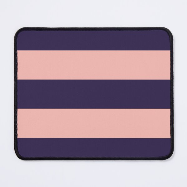 Item preview, Large NAVY BLUE and BABY PINK Horizontal STRIPES designed and sold by RachelMacht.