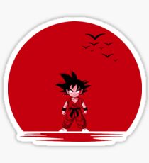 kid goku Sticker