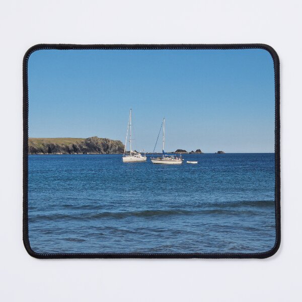 Item preview, Boats off the beach at Kynance, Cornwall designed and sold by lyvit.