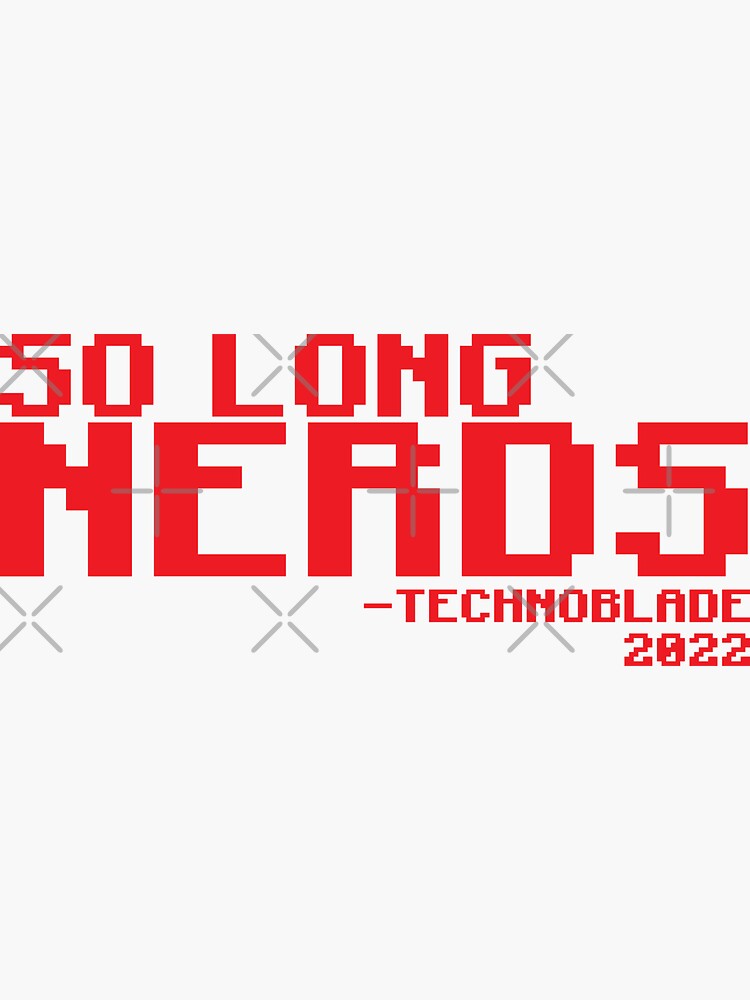 Technoblade - Technoblade Never Dies Sticker for Sale by summerkeovong