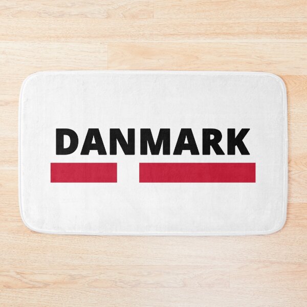 Item preview, Danmark Flag Minimalist designed and sold by lukassfr.