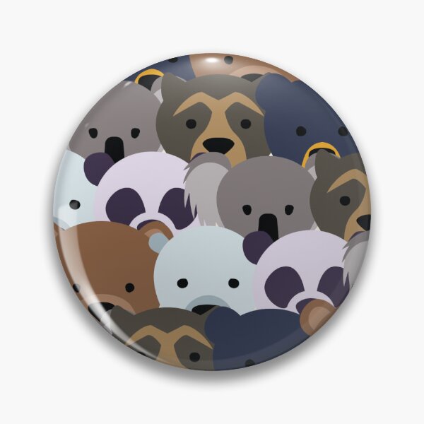 Item preview, Bear Faces v1 designed and sold by littlebearart.