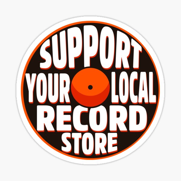 Item preview, Support Your Local Record Store designed and sold by Músico Ilustre.