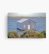 Crawley Boatshed Canvas Print