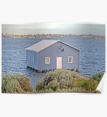 Crawley Boatshed Poster