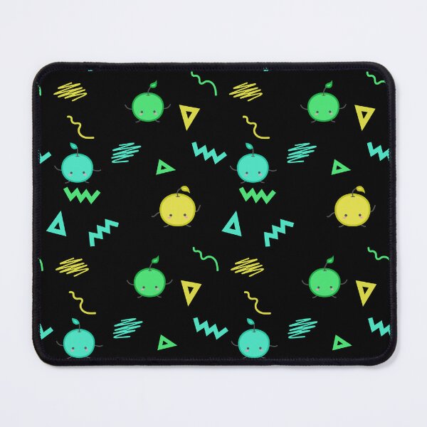 Item preview, Black Junimo Party Pattern designed and sold by ShortcakeSketch.