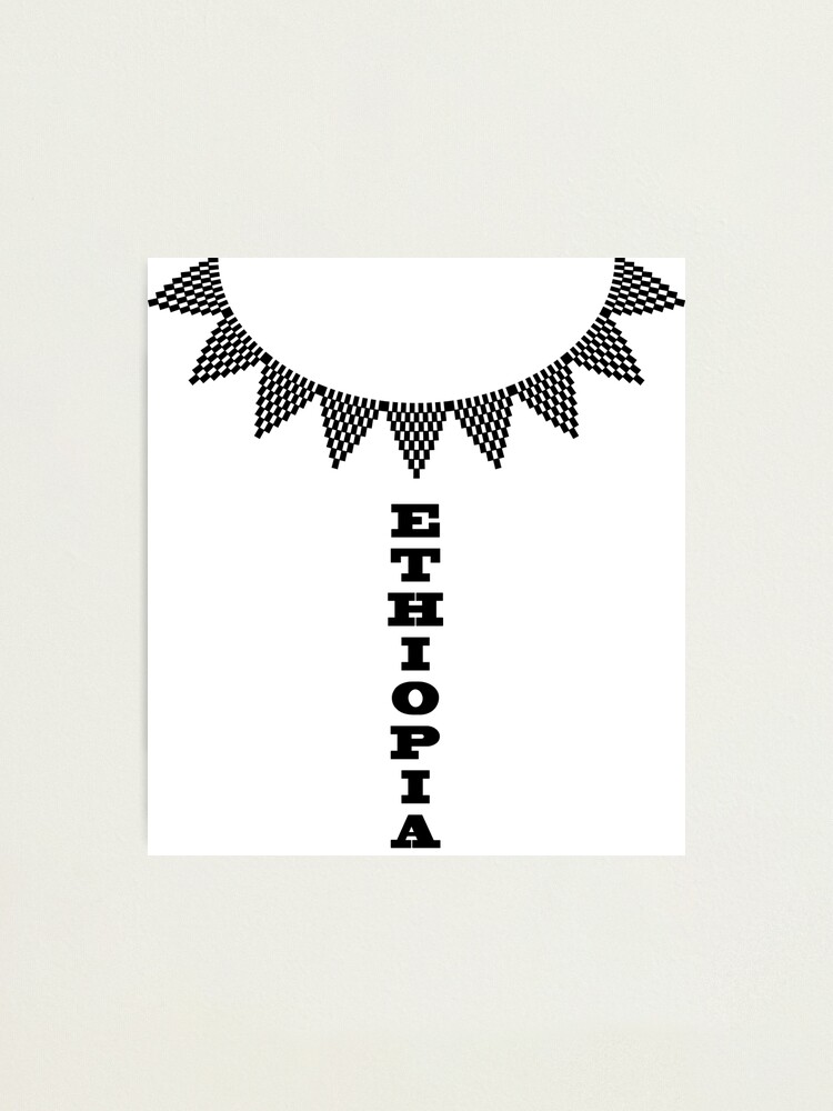 Ethiopia Shape | Photographic Print