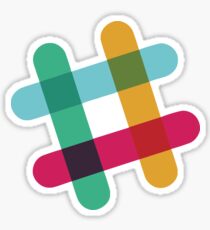 Slack logo Sticker