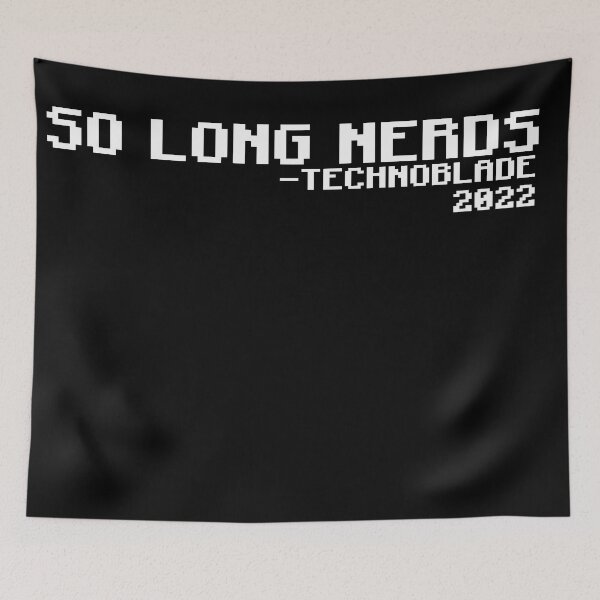 Item preview, Technoblade "so long nerds" designed and sold by stonebridge97.