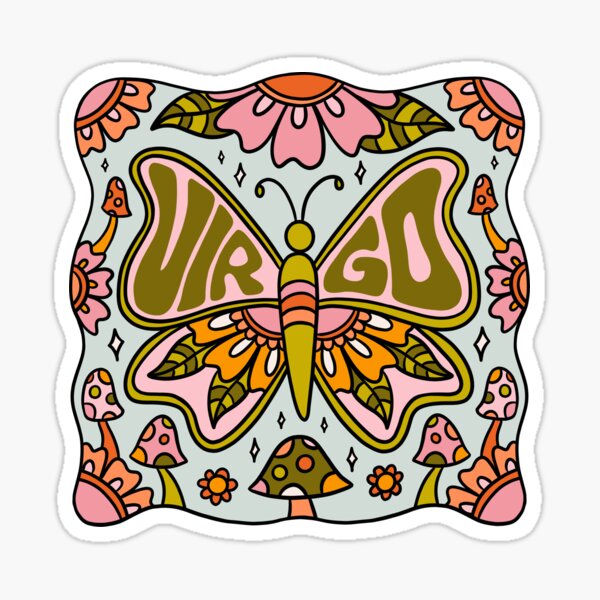 Item preview, Virgo Butterfly designed and sold by doodlebymeg.