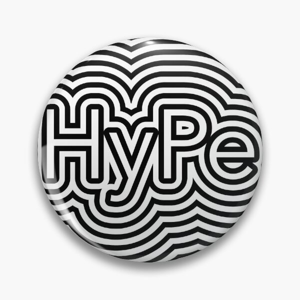 Item preview, Hype optical illusion op art white lines designed and sold by Popalt.