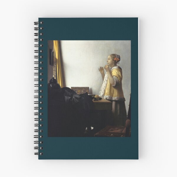 Item preview, Young Woman with a Pearl Necklace (Vermeer)   designed and sold by RobertoCasasola.