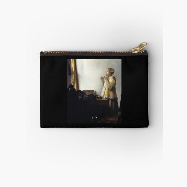 Item preview, Young Woman with a Pearl Necklace (Vermeer)   designed and sold by RobertoCasasola.