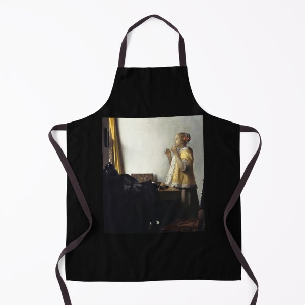 Item preview, Young Woman with a Pearl Necklace (Vermeer)   designed and sold by RobertoCasasola.