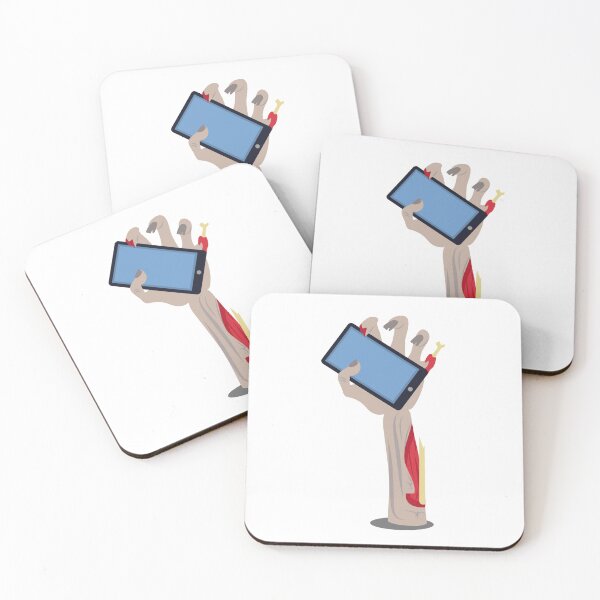Item preview, Zombie hand sticker & phone cover designed and sold by Clothesaccess.