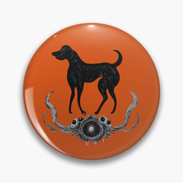 Aperçu de l'œuvre Bizarre chien démon, mignon, surréalisme rétro occulte créée et vendue par MoreMachine.