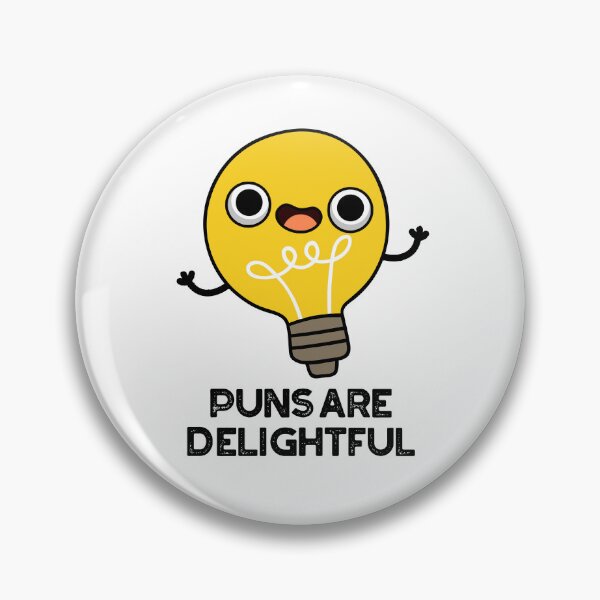 Item preview, Puns Are Delightful Funny Bulb Puns  designed and sold by punnybone.
