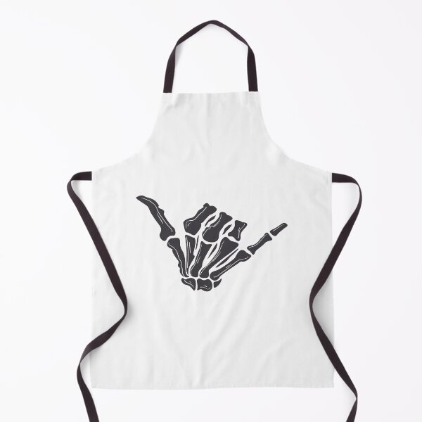 Item preview, Skeleton Hand Hang Loose Sign designed and sold by Real-World-Tees.